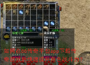 �����66����ƽ̨app���ش�����Ϸ�����������ɫս������