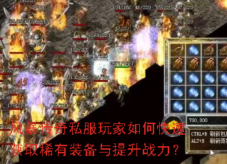 �籩����˽�������ο��ٻ�ȡϡ��װ��������ս����