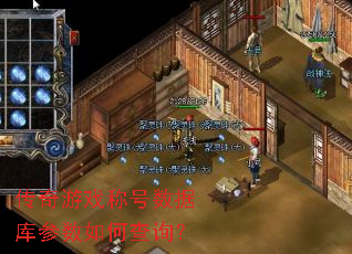 ������Ϸ�ƺ����ݿ������β�ѯ��